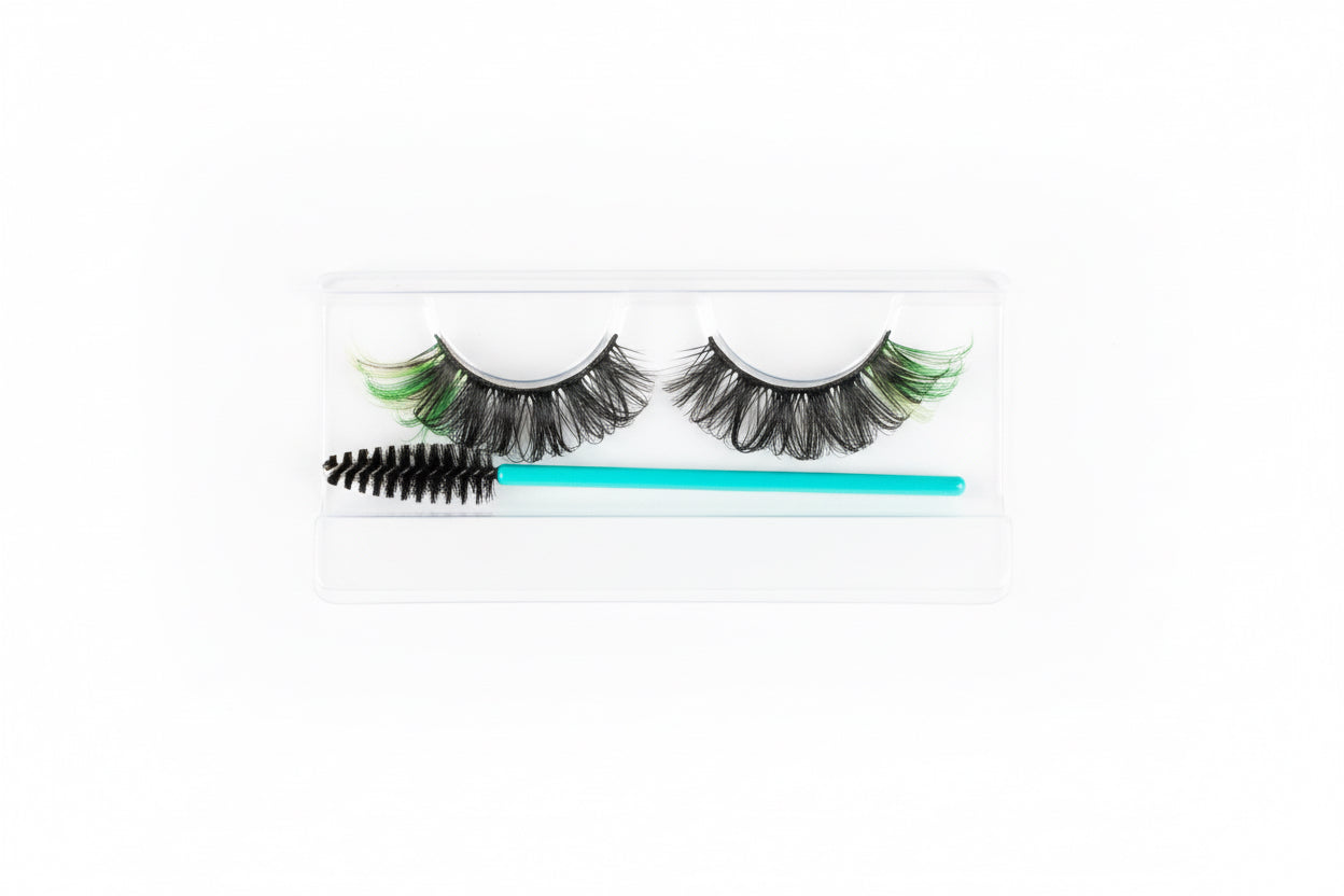 3‑D Mink Colored Eyelashes